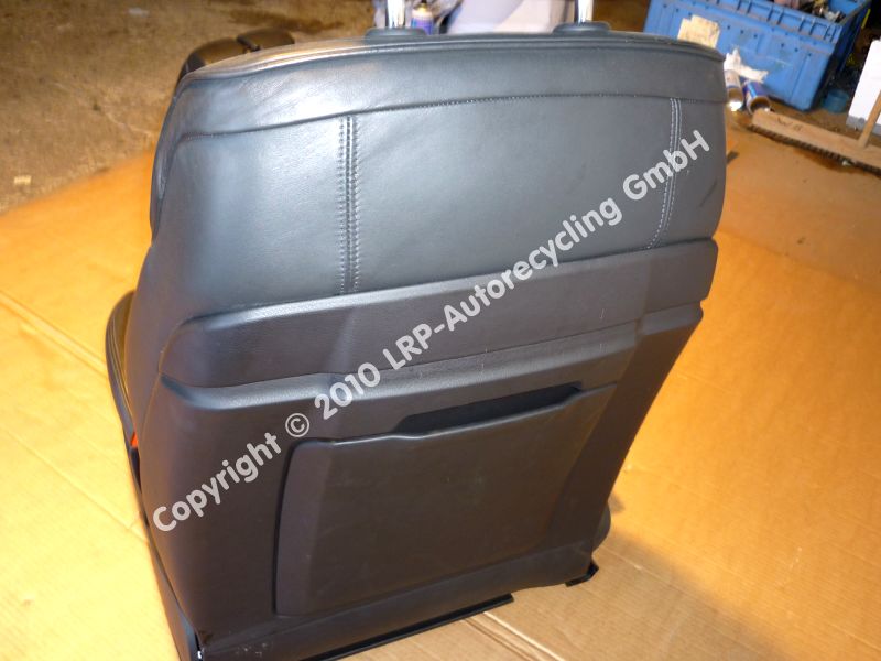 Audi A8 D3 4E Sitzausstattung Langversion Leder schwarz Limousine BJ2002